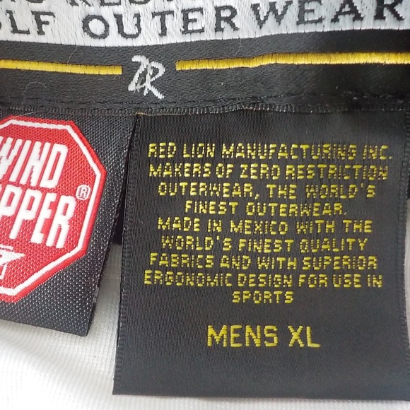 ZERO Golf Tan Wind Stopper Jacket - Picture 10 of 11